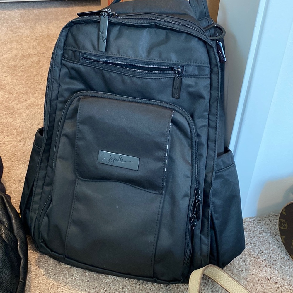 Jujube Black baby bag/backpack